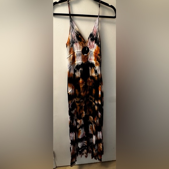 Young Fabulous & Broke Delphine Dress Lavender Kaleidoscope - M - Picture 4 of 9